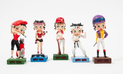 KFS/FS TM HEARST/FS
Set of Betty Boop resin...