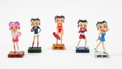 KFS/FS TM HEARST/FS
Set of Betty Boop resin...