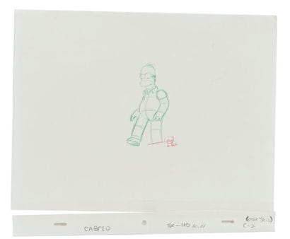 Studio Matt Groening
Homer. The Simpsons.
Coloured...