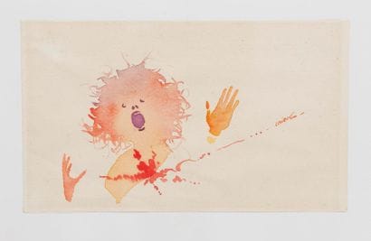 Régis Loisel (né en 1951)
The singer.
Watercolour...
