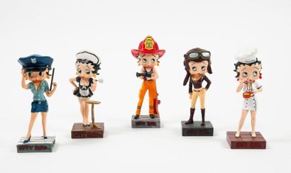 KFS/FS TM HEARST/FS
Set of Betty Boop resin...