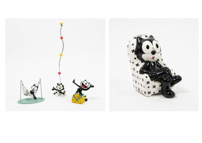 FELIX THE CAT PROD.
Polychromatic resin pocket-emptyer...