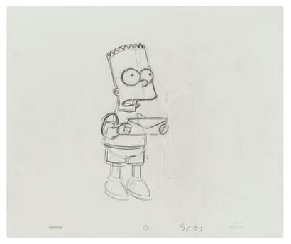 Studio Matt Groening
Bart. The Simpsons.
Pencil...