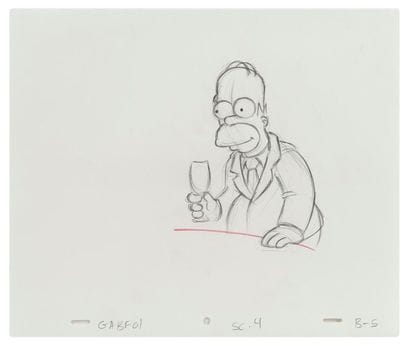 Studio Matt Groening
Homer. The Simpsons.
Pencil...