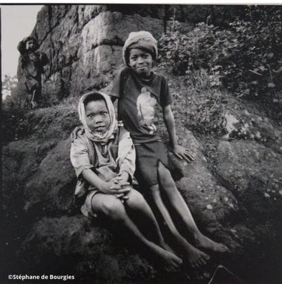 STÉPHANE DE BOURGIES
Deux photographies d'enfants...