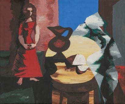 Matei ROSIANU (1897-1969)
Untitled, 1949.
Gouache...