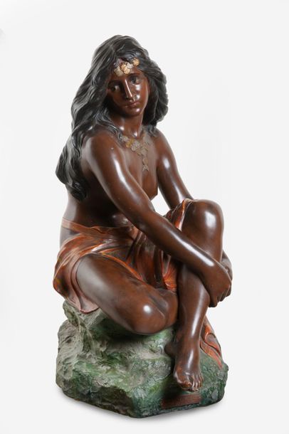 D'après FORTINI
The young slave.
Polychrome...