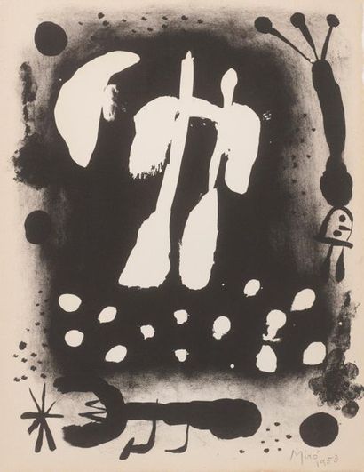 MIRÓ, JOAN
Recent Paintings.
Catalogue de...