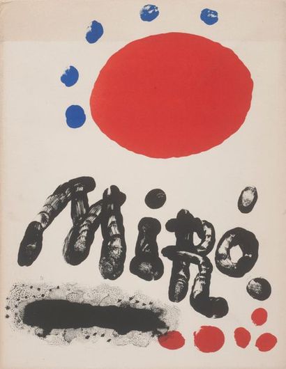 MIRÓ, JOAN
Recent Paintings.
Catalogue de...