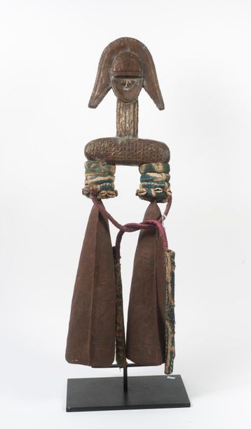 AFRIQUE
GABON, Kota
Double bell in wood,...