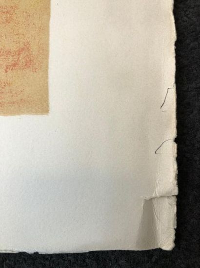 Bernard CATHELIN (1919-2004)
Les trois indiennes.
Lithographie...