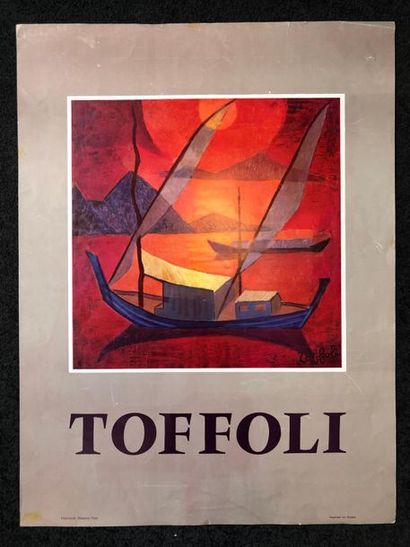 Francis Tailleux (1913-1981)
Chardon rouge.
Lithographie...