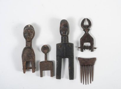 AFRIQUE
Set of four pulleys and a six-strand...