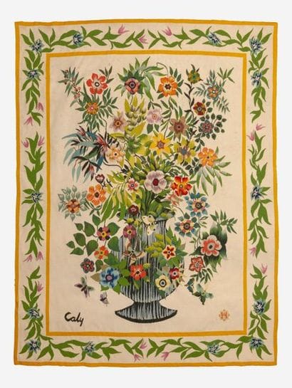 ODETTE CALY (1914-1993) & AUBUSSON
Poem to...