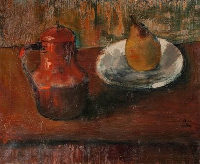 CARA COSTER (XXème siècle)
Still life.
Oil...
