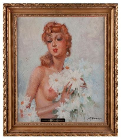Richard DURANDO TOGO (1910)
Young woman holding...
