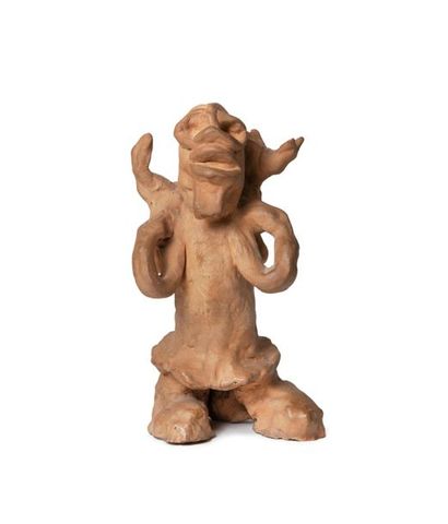 BAYA (1931-1998)
Untitled, circa 1940-50.
Terracotta...