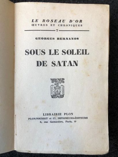 BERNANOS, Georges
Sous le soleil de Satan....