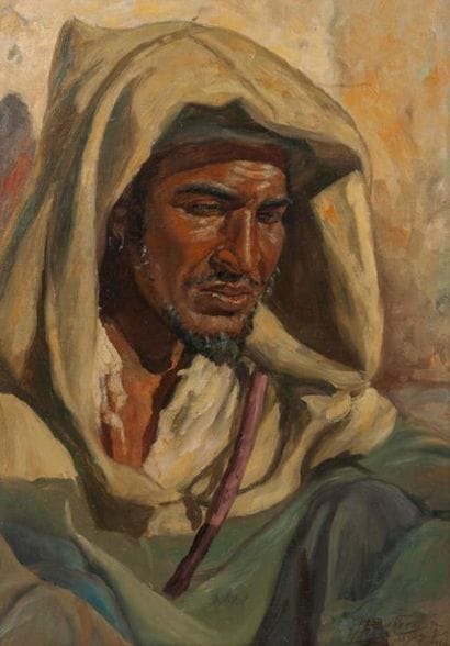 Miloud BOUKERCHE (1918-1979)
Moroccan Shepherd,...