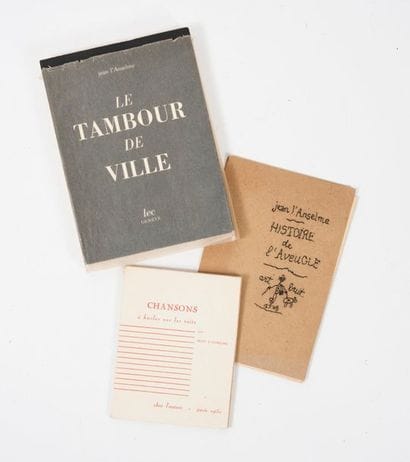 L'ANSELME, Jean
Histoire de l'Aveugle. 
Art...