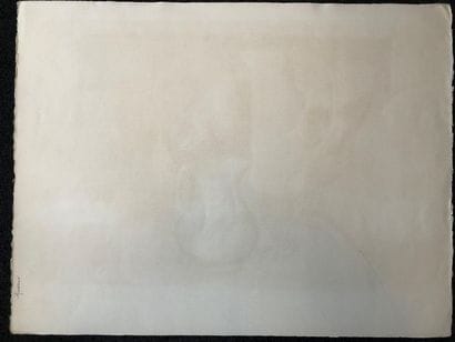 André MINAUX (1923-1986)
Nature morte.
Lithographie...