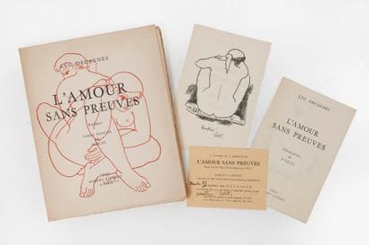 DECAUNES, Luc 
L'amour sans preuves. 
Robert...