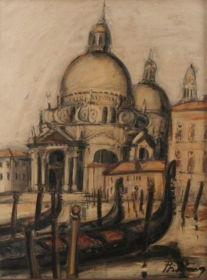 Franz PRIKING (1929-1979)
Venice, Basilica...
