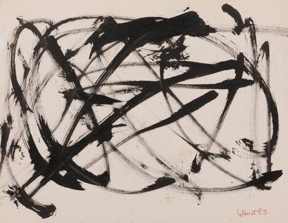 MICHEL CADORET (1912-1985)
Sans titre, 1963....
