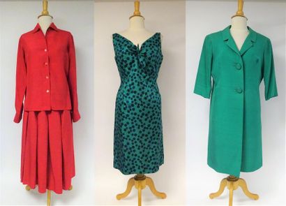 SORELLE FONTANA
Lot comprenant : 
- Tailleur...