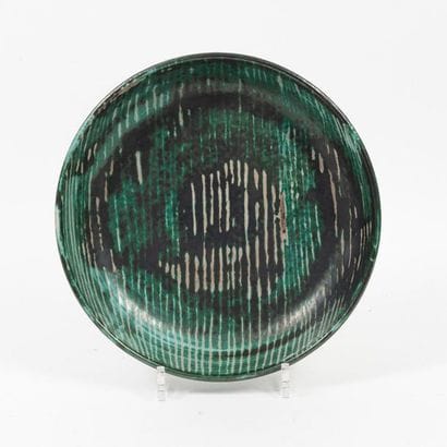 Robert PICAULT (1919-2000)
Plat creux circulaire.
En...