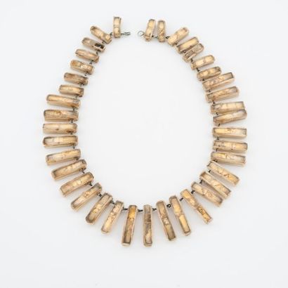 Dans le goût de Line VAUTRIN
Collier ras...