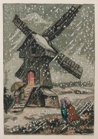 D'après Georges BARBIER (1882-1932) & MAQUET,...