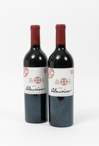 ALMAVIVA
Deux bouteilles, 2001.
Bon nive...