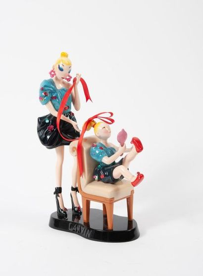 FRANZ et Alber ELBAZ pour LANVIN
Mère nouant...
