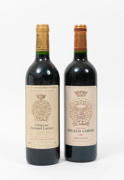 Château GRUAUD LAROSE 
Une bouteille, 2001.
Une...