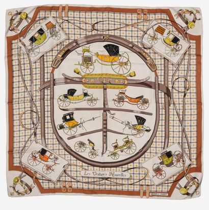 HERMES Paris
Carré en twill de soie imprimée...