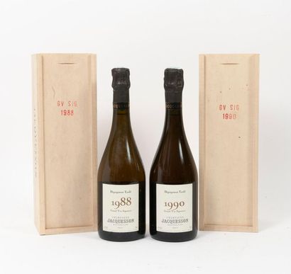 Champagne Jacquesson
Une bouteille, 1988....