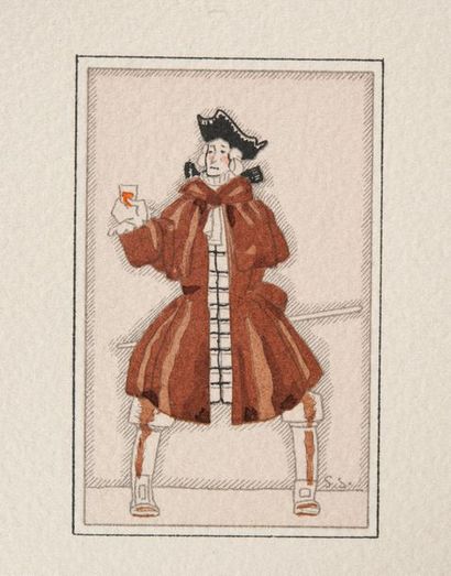 MAQUET, Paris.
Lot de menus vierges:
- 47...