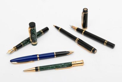 Lot comprenant :
- Ecrin Waterman comprenant...