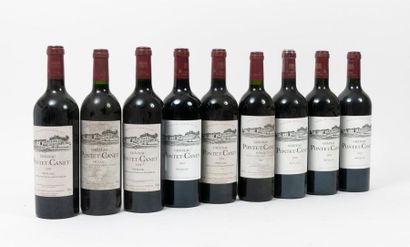 Château PONTET-CANET
Deux bouteilles, 2001.
Trois...