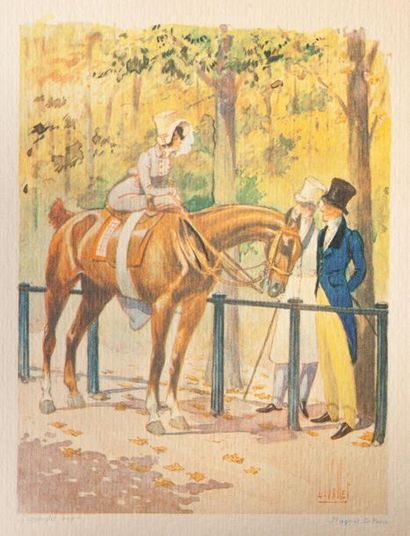 D'après Georges Louis Charles BUSSON (1859-1933)...