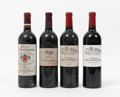 Château LA GAFFELIERE 
Une bouteille, 2004.
On...