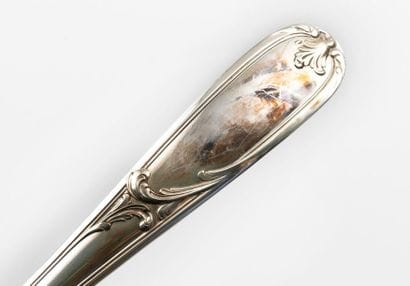 CHRISTOFLE
Ménagère en métal argenté à décor...
