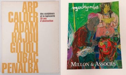 Des sculptures et la tapisserie, 20 ans d'abstraction....