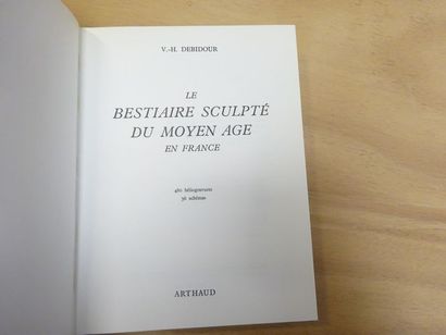 DEBIDOUR V.-H. 
Le bestiaire sculpté en France....