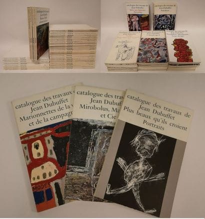 Catalogue des travaux de Jean DUBUFFET.
Paris....