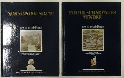 Lot including:
- Pays et gens de France,...