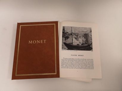 Claude MONET.
Text by William C. SEITZ. Translation...