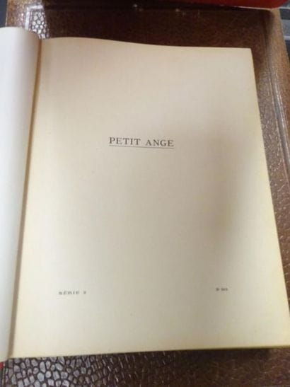 MAEL Pierre, 
Little angel.
1 vol. in-folio,...
