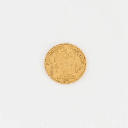 France
20 gold franc coin, Genie, 1878 Paris.

Net...